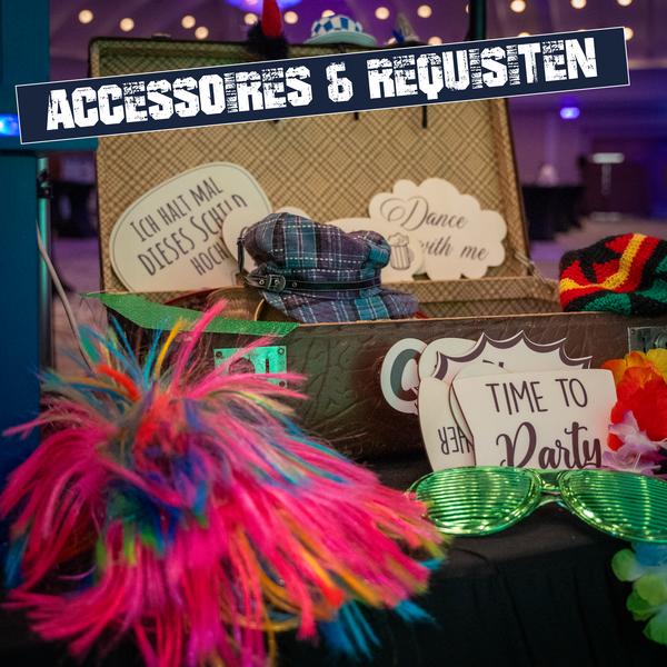 Fotobox Accessoires und Requisiten